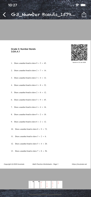 Math Practice Worksheets(圖4)-速報App