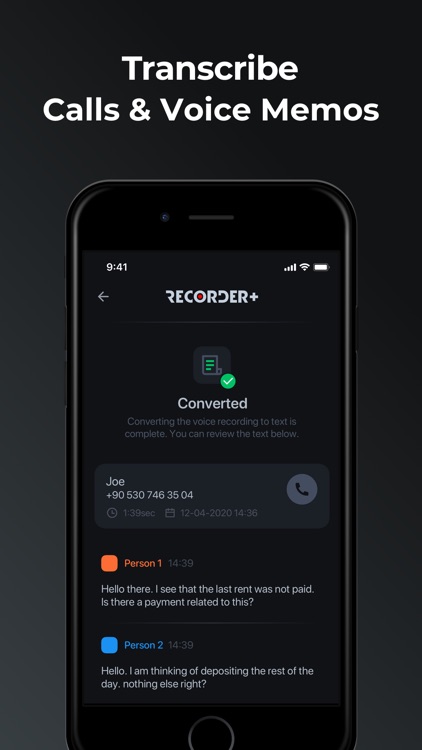 Recorder+ Call Recorder App screenshot-4