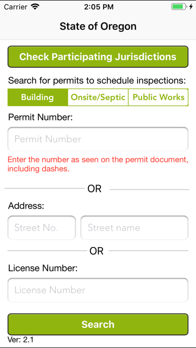 How to cancel & delete Oregon ePermitting Inspections from iphone & ipad 1