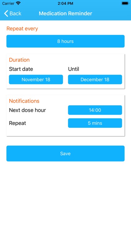 Medication Reminder & Tracker screenshot-3