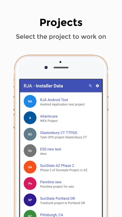 RJA Installer Data