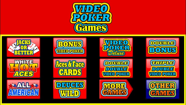 Video Poker Games screenshot-3