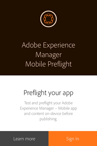 AEM Mobile Preflight screenshot 2