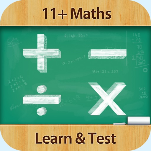 11+ Maths Learn & Test Icon