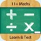 11+ Maths Learn & Test