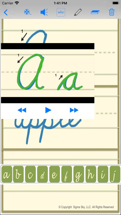 cursive screenshot-5