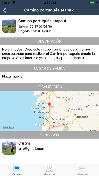 Grupos Camino de Santiago screenshot-3