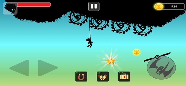 Stickman swing : Rope Swing(圖3)-速報App