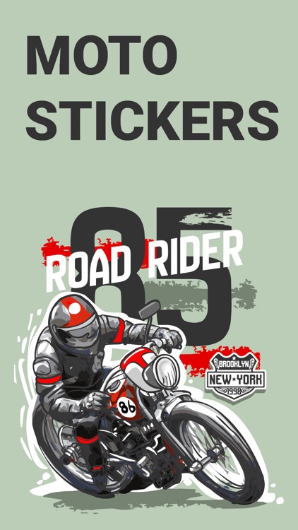 Motorcycle Stunt Sticker Pack