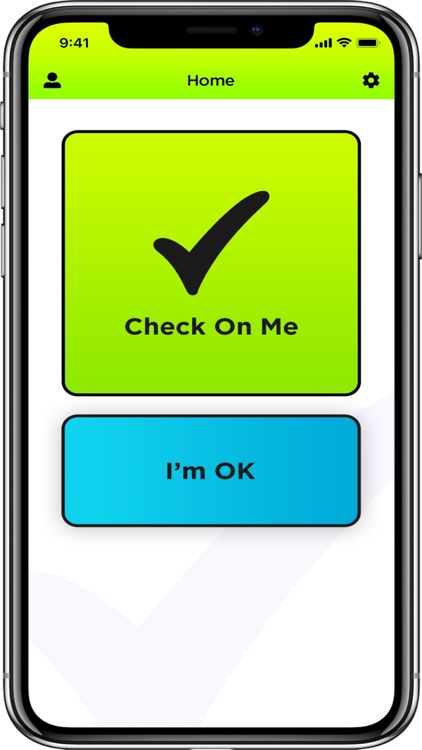 CheckOnMe : The 2 Tap Help App