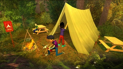 Camping with Scary Teacher screenshot 4