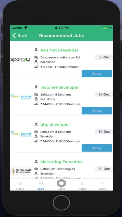 INICIO Jobs App screenshot-5