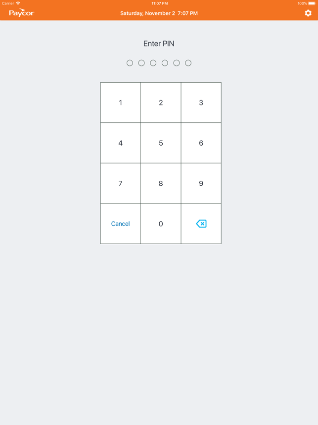 Paycor Scheduling Kiosk