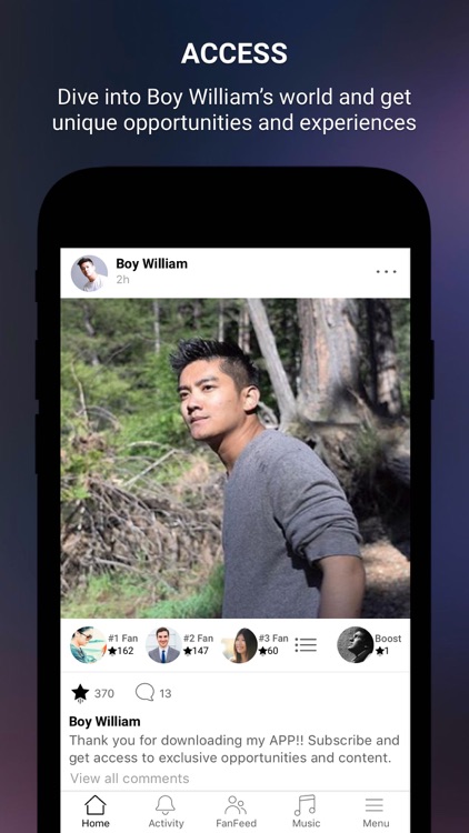 Boy William Official App