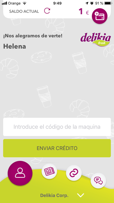 Delikia App screenshot 2