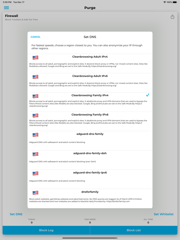Purge: Porn Blocker & Safe DNS screenshot 2