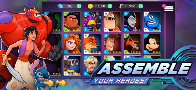 Disney Heroes: Battle Mode(圖2)-速報App