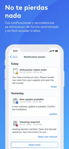 Captura de Pantalla 9 Home Connect App iphone