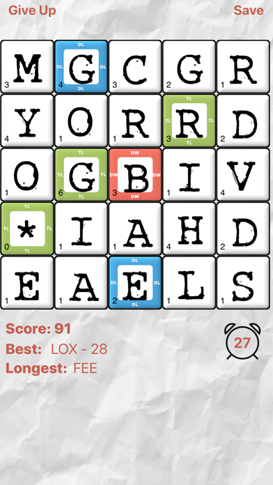 Clock Word screenshot 2