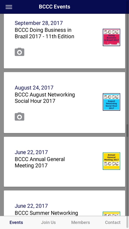 BCCC Event APP