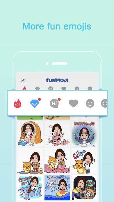 How to cancel & delete FUNmoji - Customized Avatar! from iphone & ipad 2