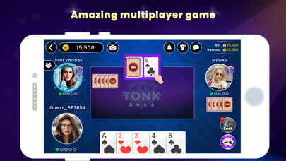 Tonk Rummy Multiplayer screenshot 2