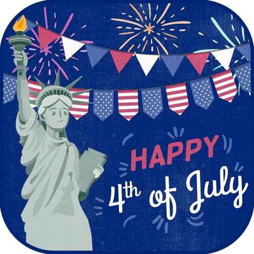 4th of July Photo Frames HD iOS App