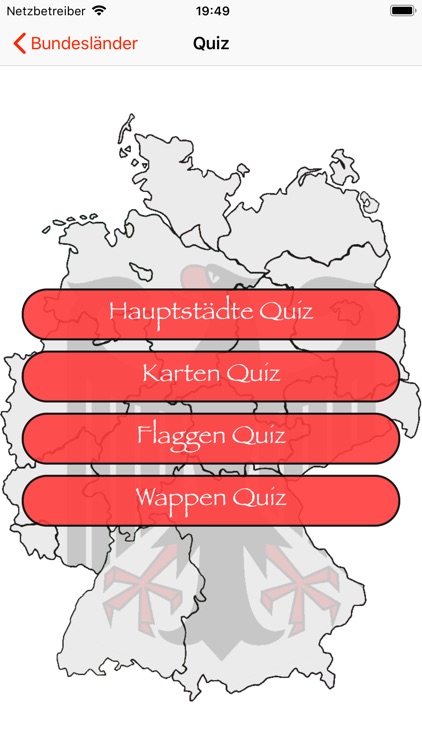 Bundesländer Deutschlands Quiz