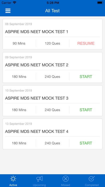 Aspire MDS NEET 2021