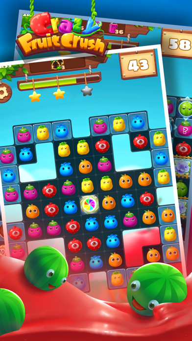 Crazy Fruit Crush - Match Game screenshot 3