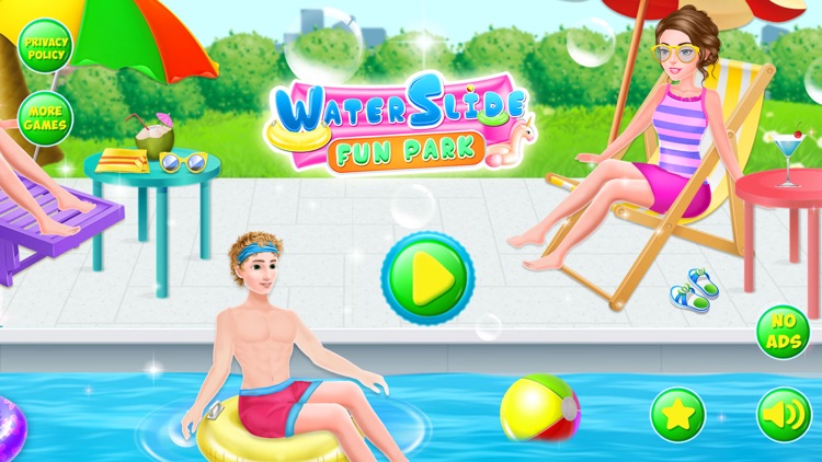 Vertical Water Loop Park Fun screenshot-0