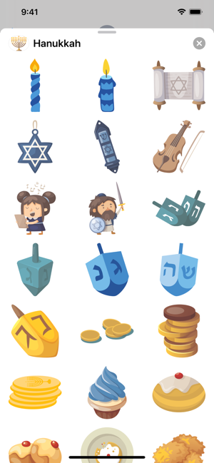 Happy Hanukkah Stickers(圖2)-速報App