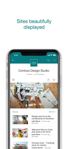 Screenshot 6 Microsoft SharePoint iphone
