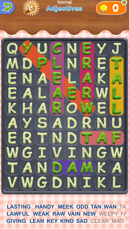 Letter Biscuits - Match Words