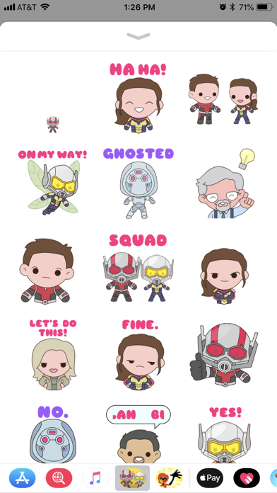 Ant-Man and The Wasp Stickers screenshot 4