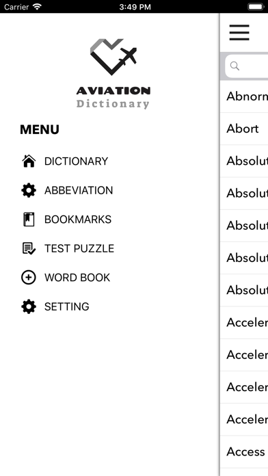 Aviation Dictionary - Offline screenshot 2