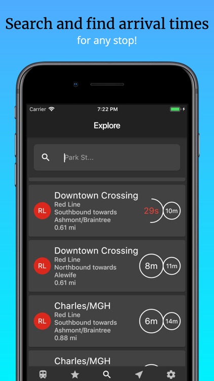 meTro: MBTA Subway Tracker screenshot-3