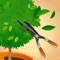 Use your finger as a scissor, cut and shape trees to solve puzzles