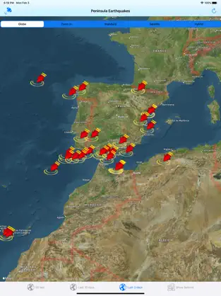 Screenshot 6 Terremotos Hoy - EarthQuakes iphone