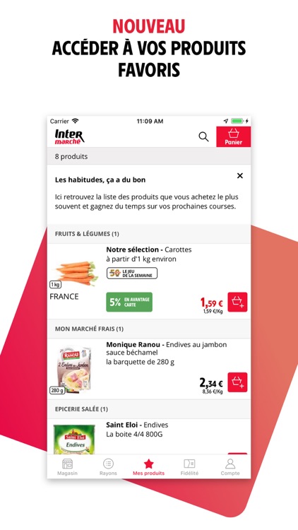 Intermarché - Achats courses screenshot-5