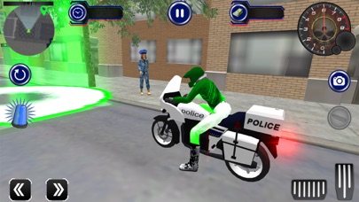 US Police Bike Transporter Sim screenshot 4