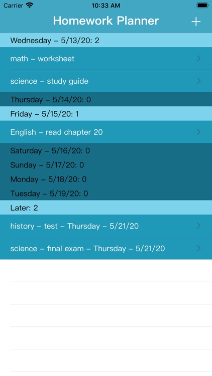 HW Planner