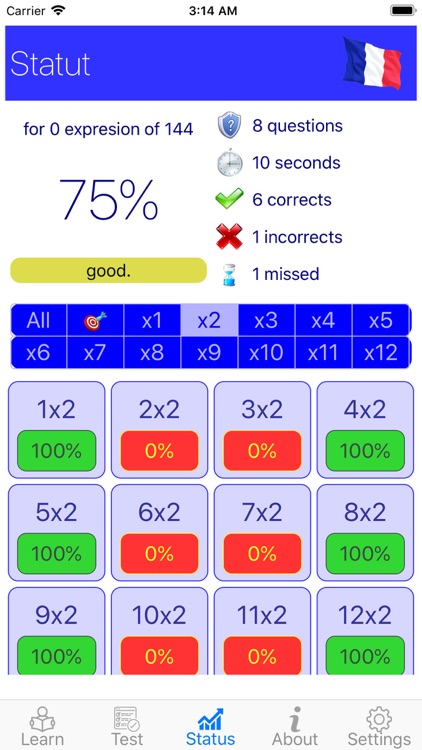 Multiplication Table 12 x 12 screenshot-4