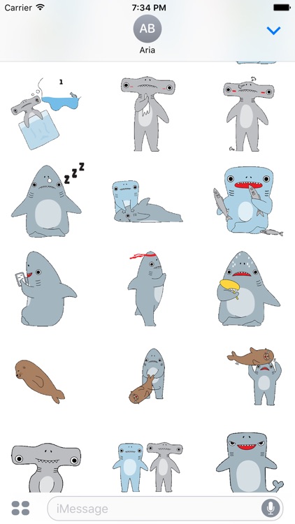 Animated Shark Man Bro Sticker screenshot-3