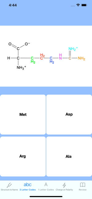 Amino Acids Structures Tutor(圖2)-速報App