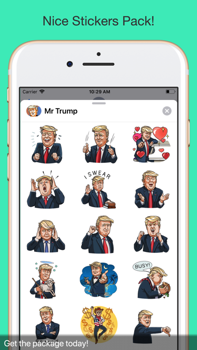 Trump The funny stickers pack screenshot 3