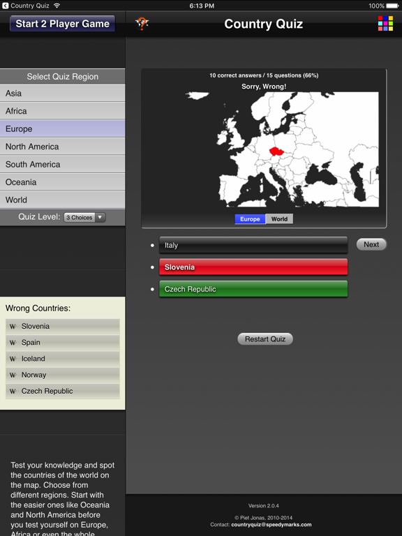 Скачать Country Quiz HD