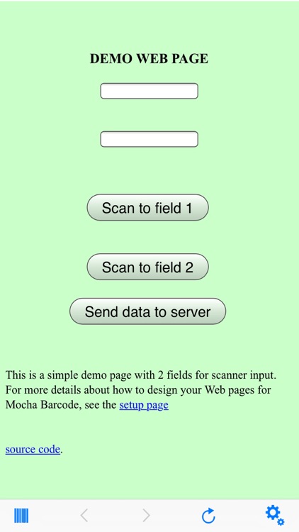 Barcode Lite - to Web Scanner