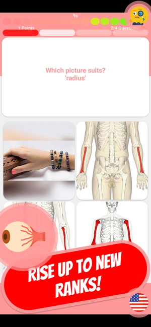 ANATOMY & SKELETON Quiz(圖7)-速報App