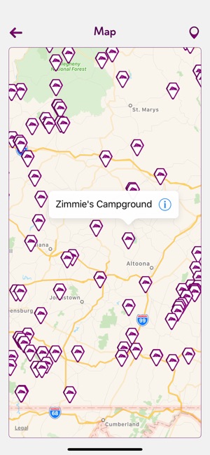 Pennsylvania Campgrounds(圖4)-速報App